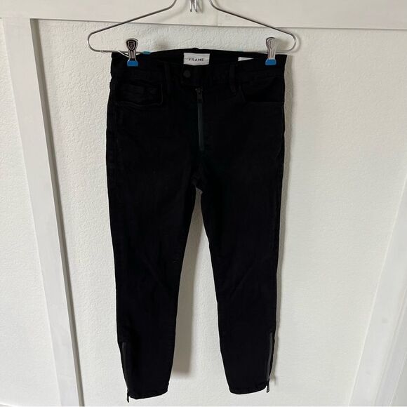 Frame Denim Pants - Frame Women's 25 Le High Skinny Crop Pants
